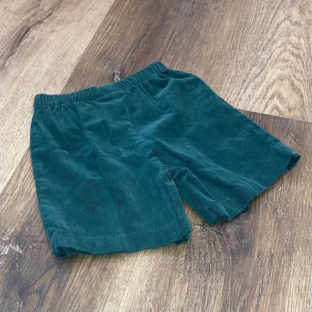 Bailey Boys Green Corduroy Shorts Spring Easter Size 18m